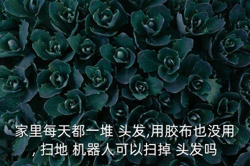 家里每天都一堆 頭發(fā),用膠布也沒用, 掃地 機(jī)器人可以掃掉 頭發(fā)嗎