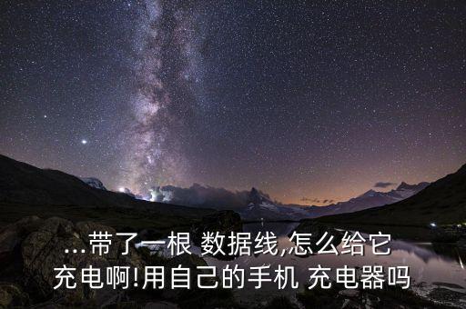 ...帶了一根 數(shù)據(jù)線,怎么給它 充電啊!用自己的手機(jī) 充電器嗎