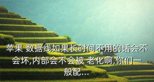 iphone數(shù)據(jù)線老化,數(shù)據(jù)線老化了怎么辦