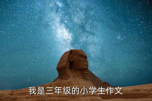 我是三年級的小學(xué)生作文