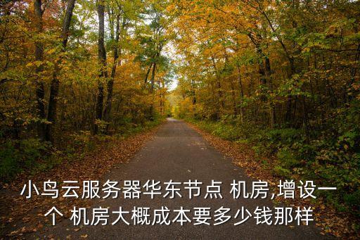小鳥(niǎo)云服務(wù)器華東節(jié)點(diǎn) 機(jī)房,增設(shè)一個(gè) 機(jī)房大概成本要多少錢(qián)那樣