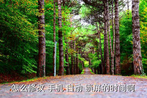 怎么設(shè)置手機自動鎖屏?xí)r間設(shè)置,手機怎么設(shè)置指紋鎖