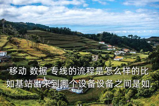 移動 數(shù)據(jù) 專線的流程是怎么樣的比如基站出來到哪個設(shè)備設(shè)備之間是如...