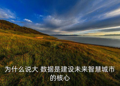 為什么說(shuō)大 數(shù)據(jù)是建設(shè)未來(lái)智慧城市的核心