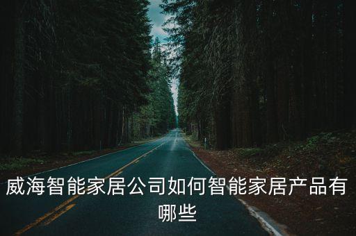 威海智能家居公司如何智能家居產(chǎn)品有哪些