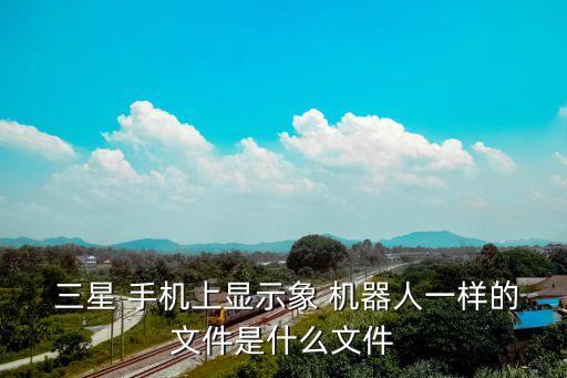  三星 手機(jī)上顯示象 機(jī)器人一樣的文件是什么文件
