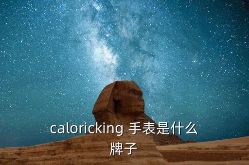 caloricking 手表是什么牌子