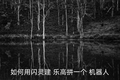 如何用閃靈建 樂高拼一個 機器人