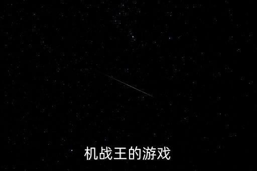 機戰(zhàn)王的游戲
