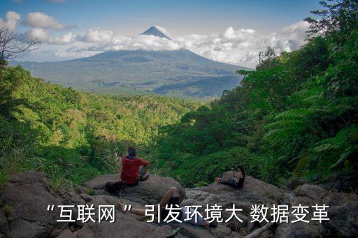 “互聯(lián)網(wǎng) ”引發(fā)環(huán)境大 數(shù)據(jù)變革