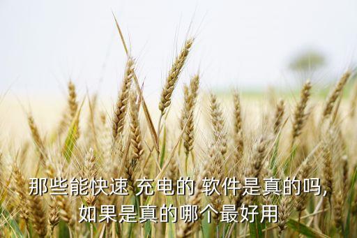 可以自動(dòng)充電的軟件嗎,有沒有自動(dòng)充電的軟件