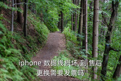 iphone 數(shù)據(jù)線損壞,到 售后更換需要發(fā)票嗎