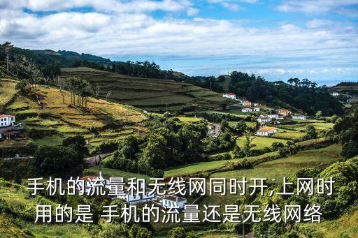 手機(jī)的流量和無線網(wǎng)同時(shí)開,上網(wǎng)時(shí)用的是 手機(jī)的流量還是無線網(wǎng)絡(luò)
