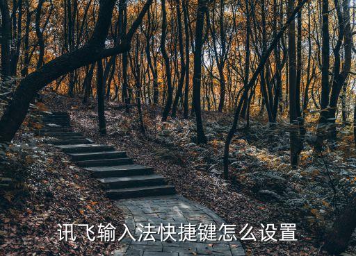 訊飛輸入法快捷鍵怎么設置