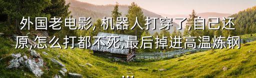 外國(guó)老電影, 機(jī)器人打穿了,自己還原,怎么打都不死,最后掉進(jìn)高溫?zé)掍?..
