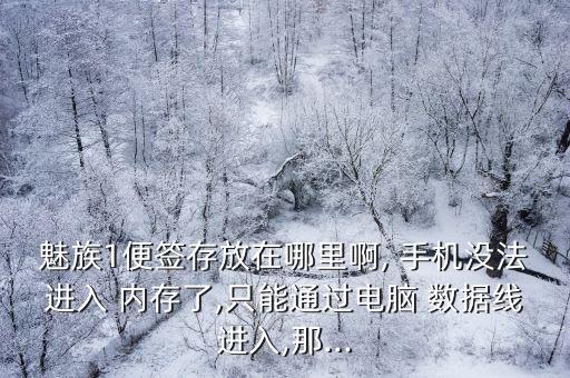 魅族1便簽存放在哪里啊, 手機(jī)沒法進(jìn)入 內(nèi)存了,只能通過電腦 數(shù)據(jù)線進(jìn)入,那...