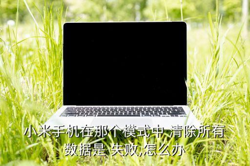  小米手機(jī)在那個(gè)模式中 清除所有 數(shù)據(jù)是 失敗,怎么辦