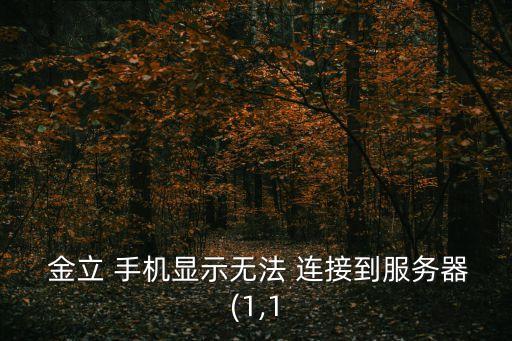 金立手機數(shù)據(jù)連接失敗
