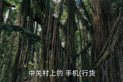  中關(guān)村上的 手機(jī)(行貨