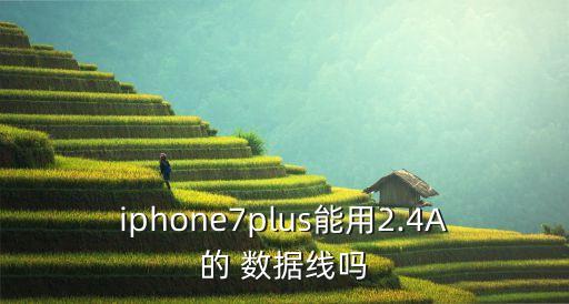 iphone7plus能用2.4A的 數(shù)據(jù)線嗎