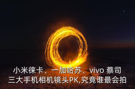 小米徠卡、一加哈蘇、vivo 蔡司三大手機(jī)相機(jī)鏡頭PK,究竟誰最會(huì)拍