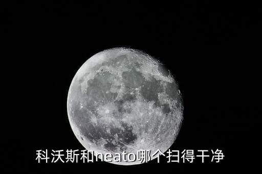 科沃斯和neato哪個掃得干凈