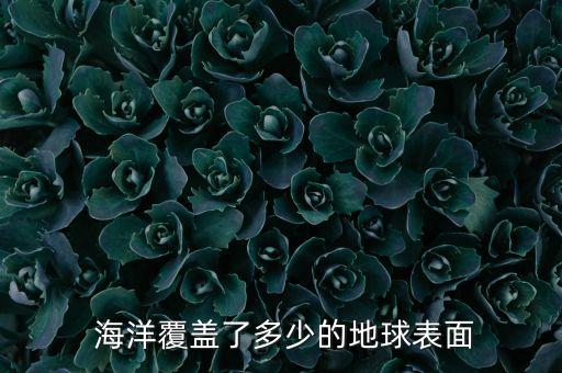  海洋覆蓋了多少的地球表面