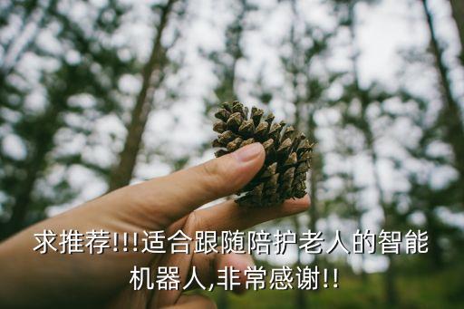 求推薦!!!適合跟隨陪護(hù)老人的智能 機(jī)器人,非常感謝!!