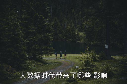 大數(shù)據(jù)時代帶來了哪些 影響