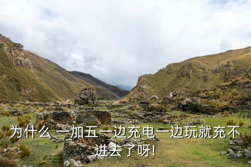 為什么 一加五一邊充電一邊玩就充不進(jìn)去了呀!