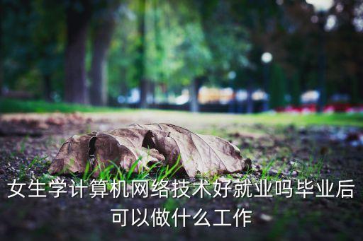 女生學(xué)計(jì)算機(jī)網(wǎng)絡(luò)技術(shù)好就業(yè)嗎畢業(yè)后可以做什么工作