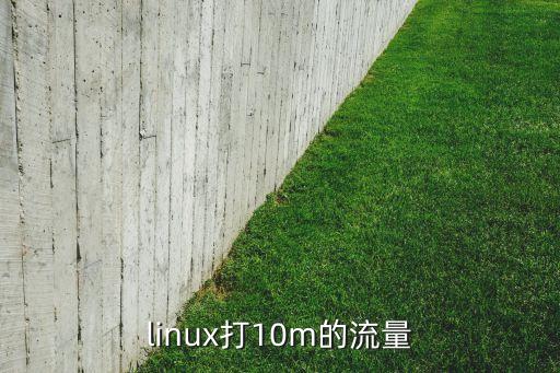 linux打10m的流量
