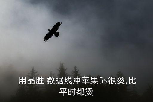  用品勝 數(shù)據(jù)線(xiàn)沖蘋(píng)果5s很燙,比平時(shí)都燙