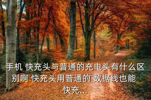快充數(shù)據(jù)線和普通數(shù)據(jù)線的區(qū)別,120w快充和66w快充哪個好
