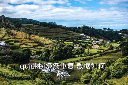 quickbi多條重復(fù) 數(shù)據(jù)如何 聚合