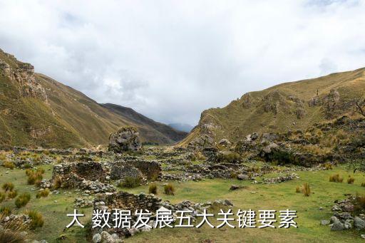 大 數(shù)據(jù)發(fā)展五大關(guān)鍵要素