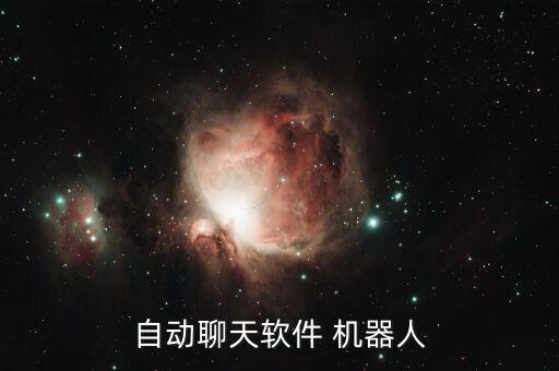 自動聊天軟件 機器人