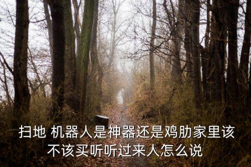 多功能掃地機(jī)器人