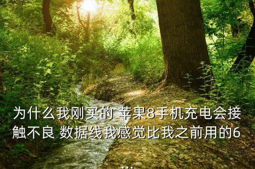 為什么我剛買的 蘋果8手機充電會接觸不良 數(shù)據(jù)線我感覺比我之前用的6...