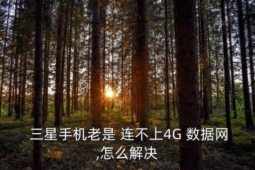 三星s3美版移動數(shù)據(jù)連不上