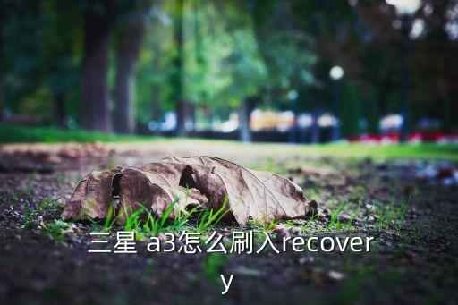  三星 a3怎么刷入recovery