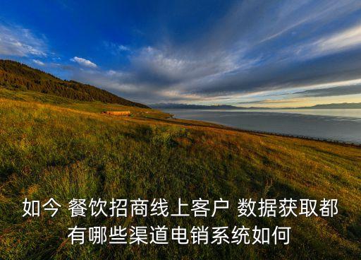 如今 餐飲招商線上客戶 數(shù)據(jù)獲取都有哪些渠道電銷系統(tǒng)如何