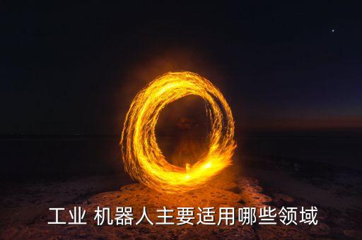 工業(yè)機(jī)器人的應(yīng)用情況