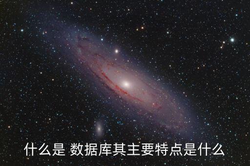 什么是 數(shù)據(jù)庫其主要特點是什么