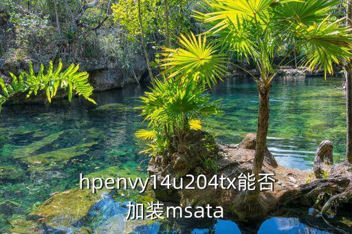  hpenvy14u204tx能否加裝msata