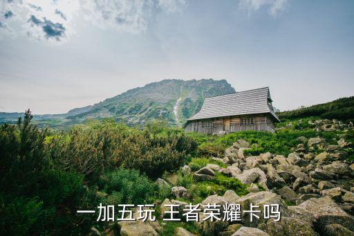  一加五玩 王者榮耀卡嗎