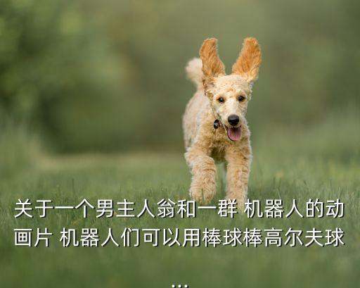 關(guān)于一個(gè)男主人翁和一群 機(jī)器人的動(dòng)畫(huà)片 機(jī)器人們可以用棒球棒高爾夫球...