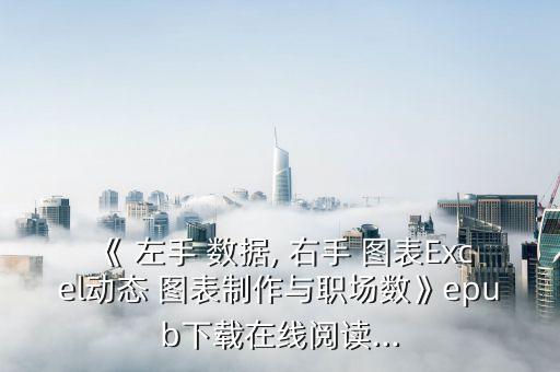左手?jǐn)?shù)據(jù) 右手圖表 當(dāng)當(dāng)