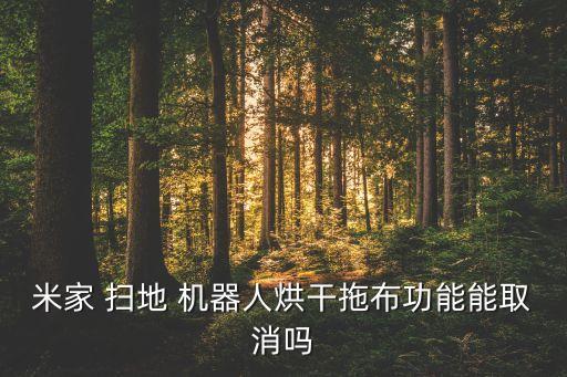 小米掃地機(jī)器人干掉