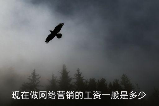 現(xiàn)在做網(wǎng)絡(luò)營銷的工資一般是多少